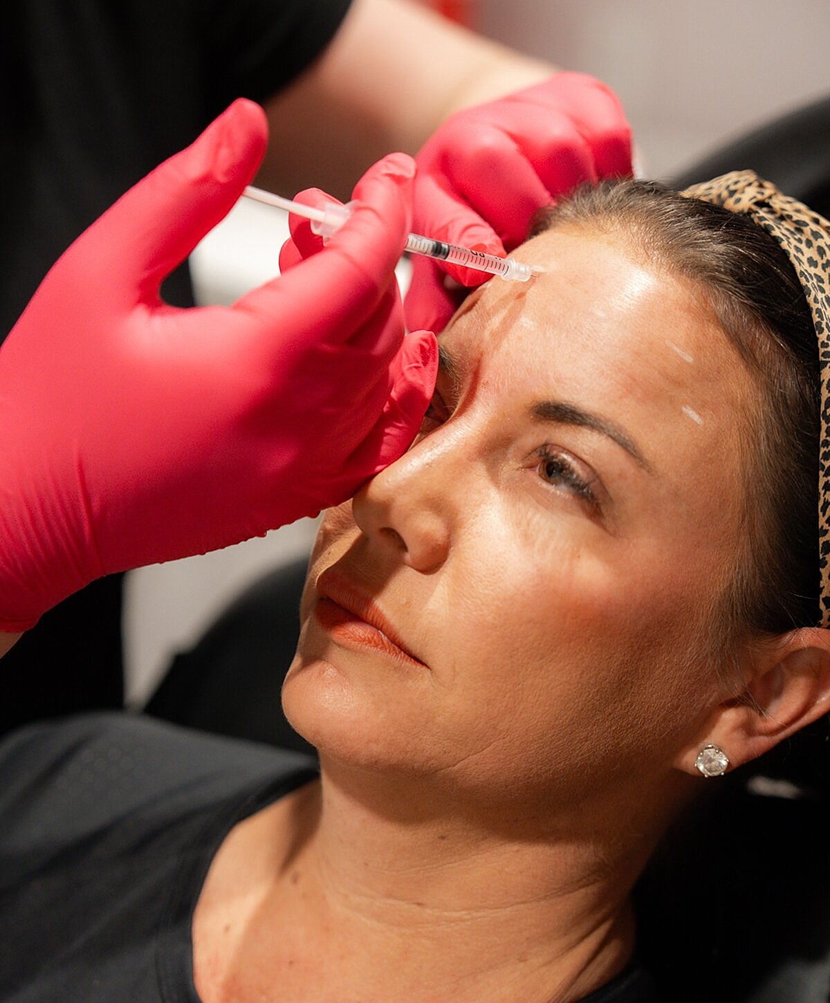 Aesthetician promoting skincare and positive vibes